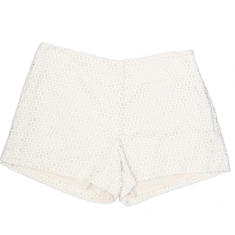 Banana Republic Eyelet Cotton Shorts 2P Ivory